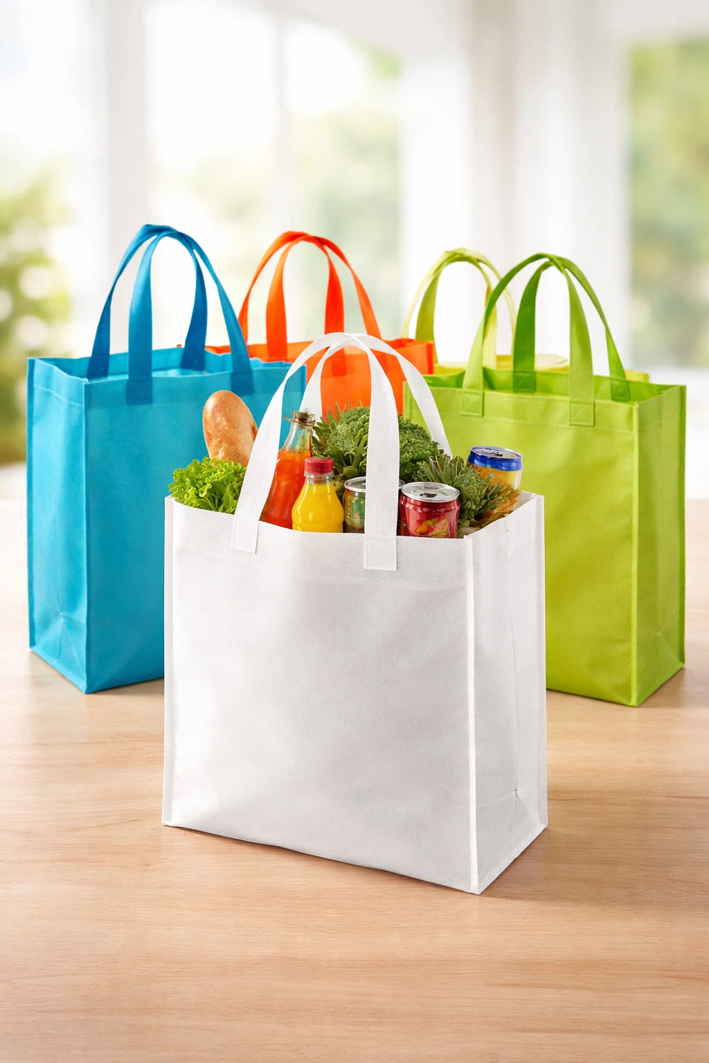 Nonwoven Handle Bags