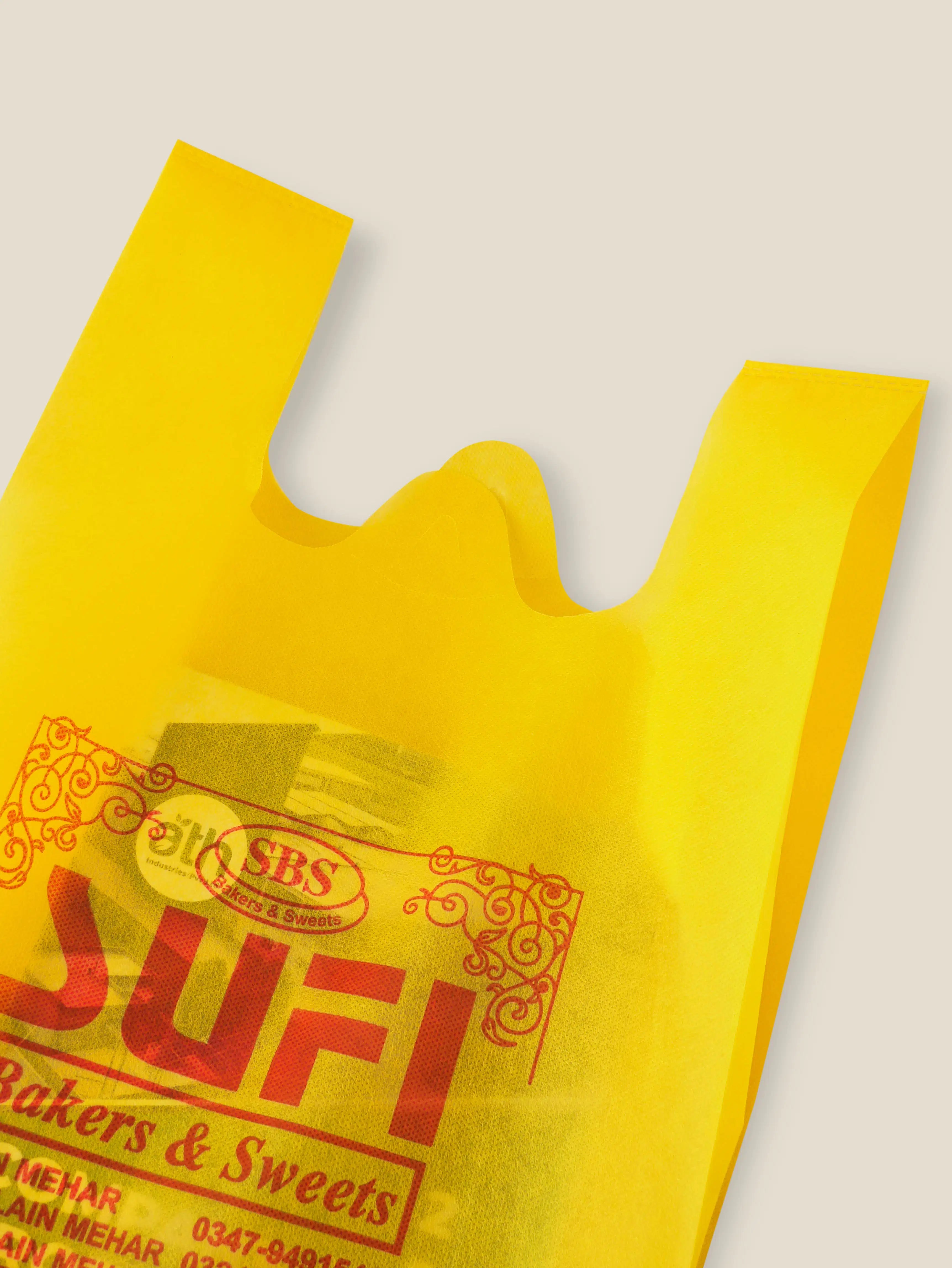 W-Cut Nonwoven Bags