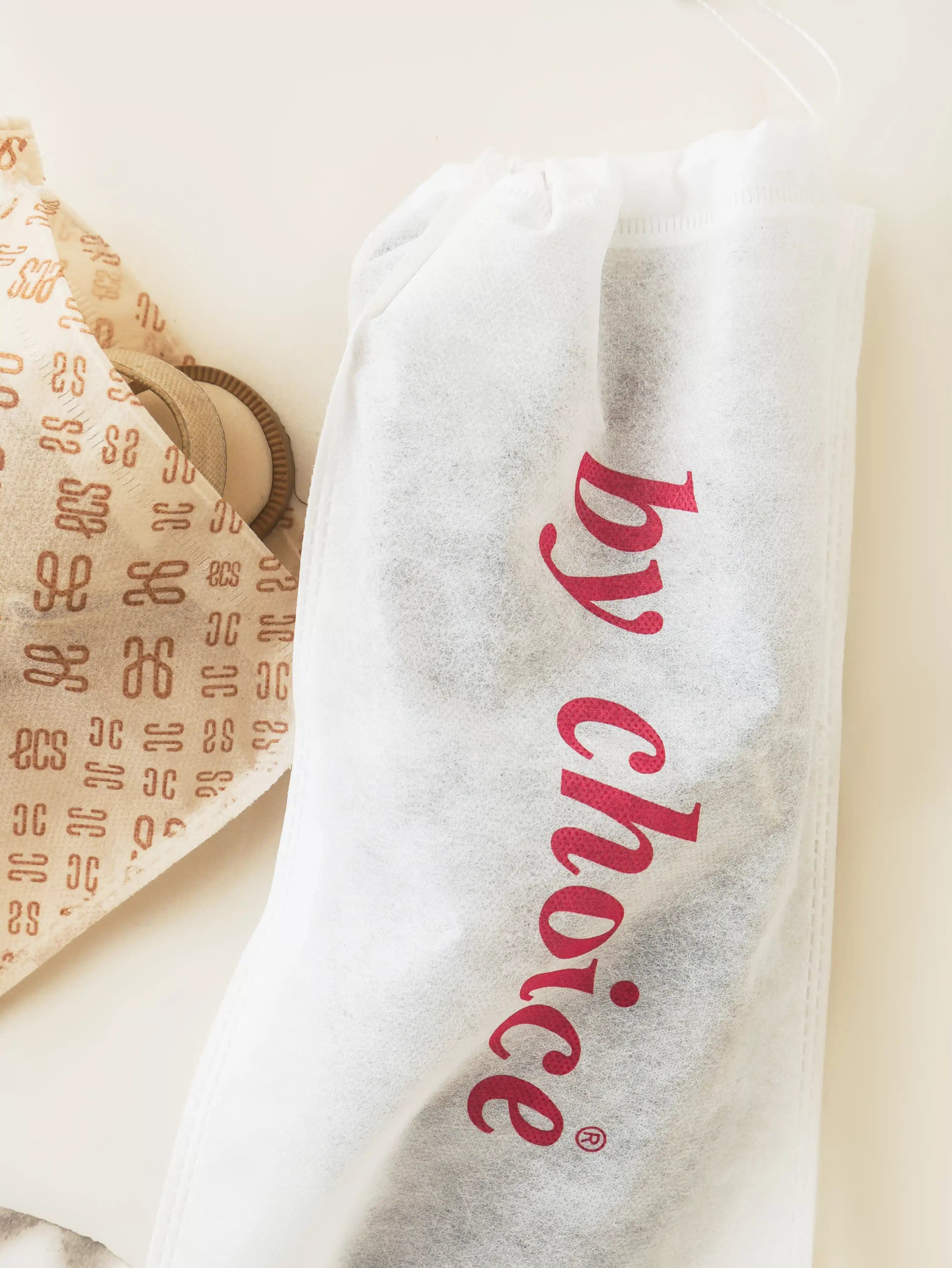 Nonwoven Shoe Pouches